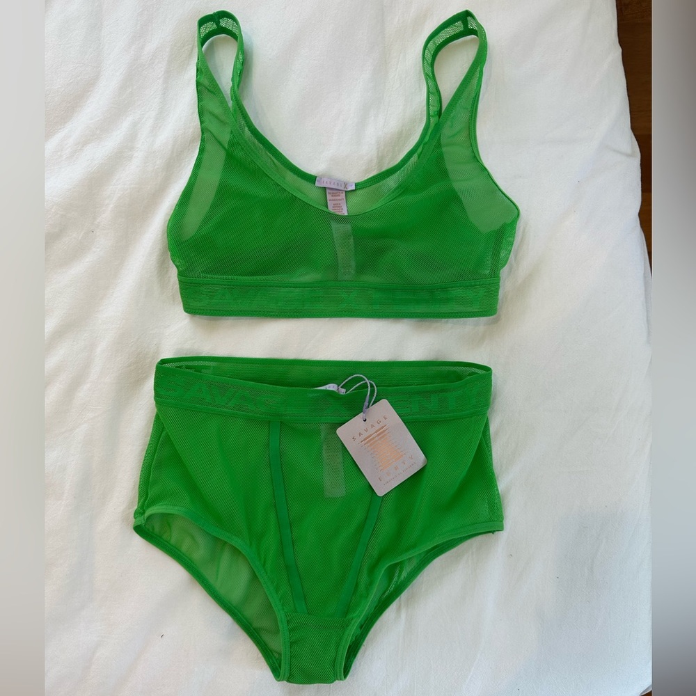 ✨NWT Savage Fenty Mesh Set - Medium